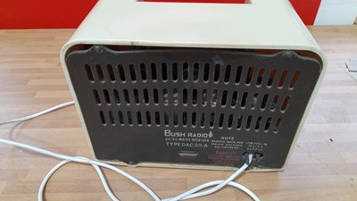 Lot 277 - BUSH BAKELITE CREAM RADIO