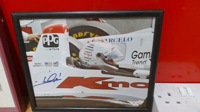 Lot 689 - 4X SMALL SIGNED FORMULA 1 PHOTOS