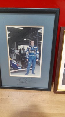 Lot 689 - 4X SMALL SIGNED FORMULA 1 PHOTOS