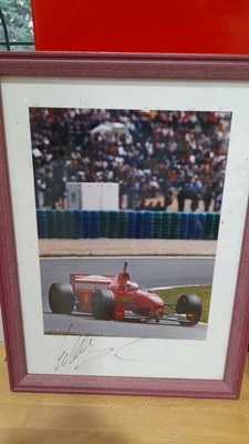 Lot 689 - 4X SMALL SIGNED FORMULA 1 PHOTOS