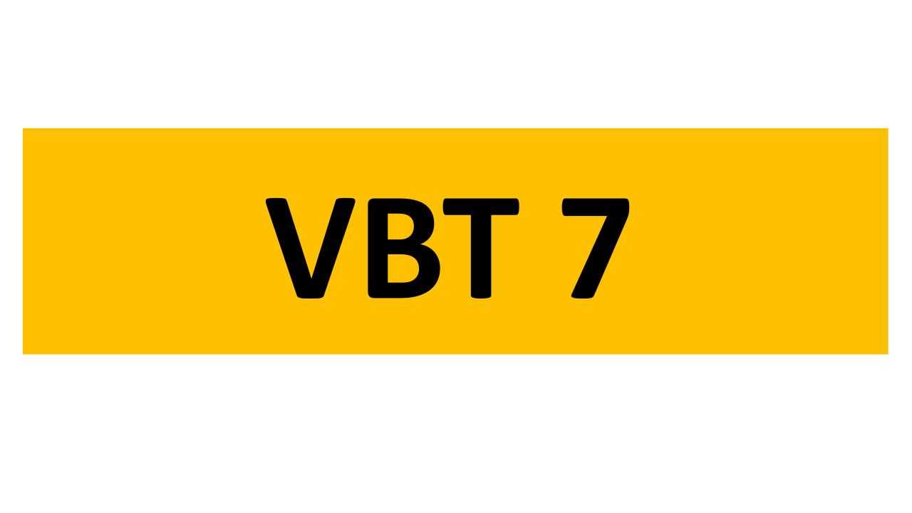 Lot 115 - REGISTRATION ON RETENTION - VBT 7