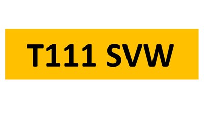 Lot 119-16 - REGISTRATION ON RETENTION - T111 SVW