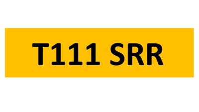 Lot 120-16 - REGISTRATION ON RETENTION - T111 SRR