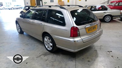 Lot 632 - 2003 ROVER 75 CONNOISSEUR SE CDTI TR