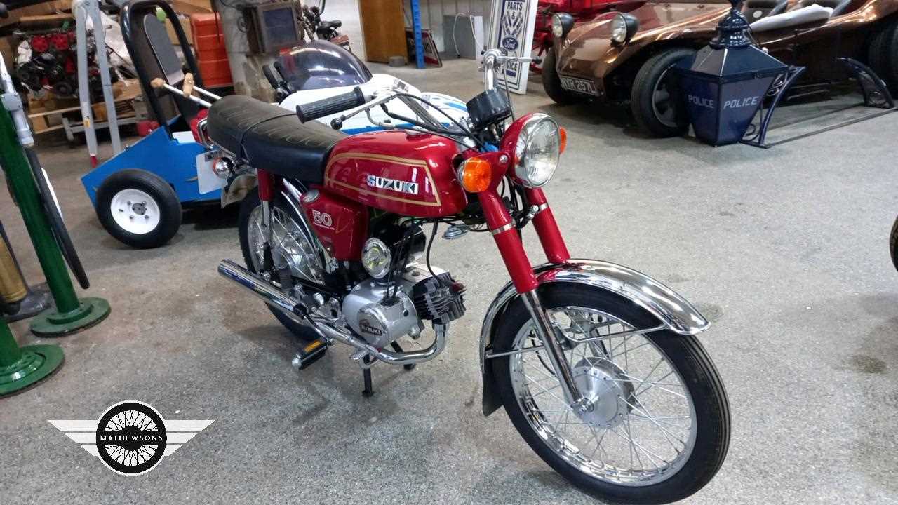 Lot 660 - 1977 SUZUKI AP 50