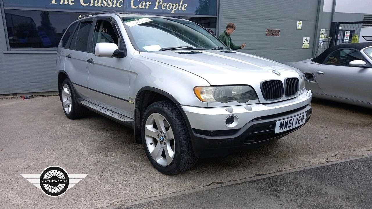 Lot 342 - 2002 BMW X5 D AUTO