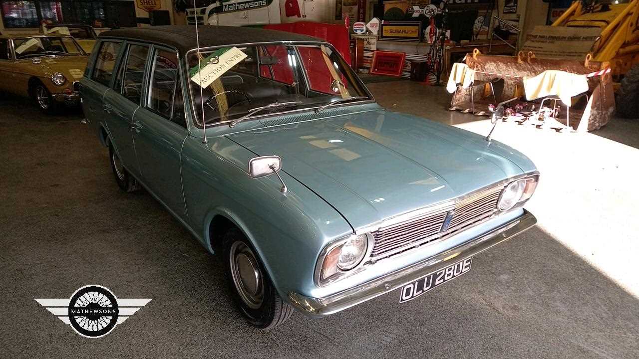 Lot 666 - 1968 FORD CORTINA MKII