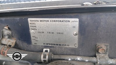 Lot 186 - 1996 TOYOTA HILUX SURF