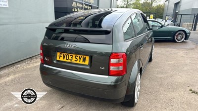 Lot 734 - 2003 AUDI A2 SPORT