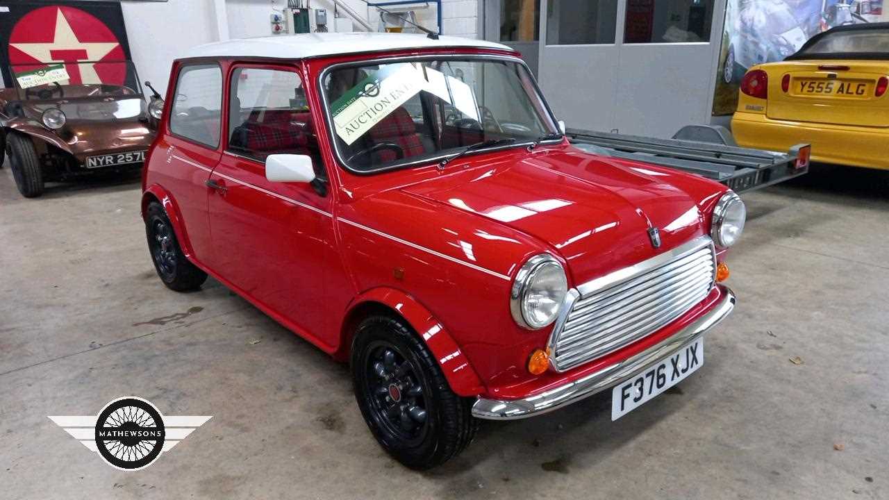 Lot 694 - 1989 AUSTIN MINI RACING FLAME