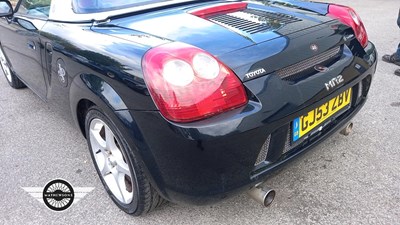 Lot 716 - 2003 TOYOTA MR2 ROADSTER VVTI