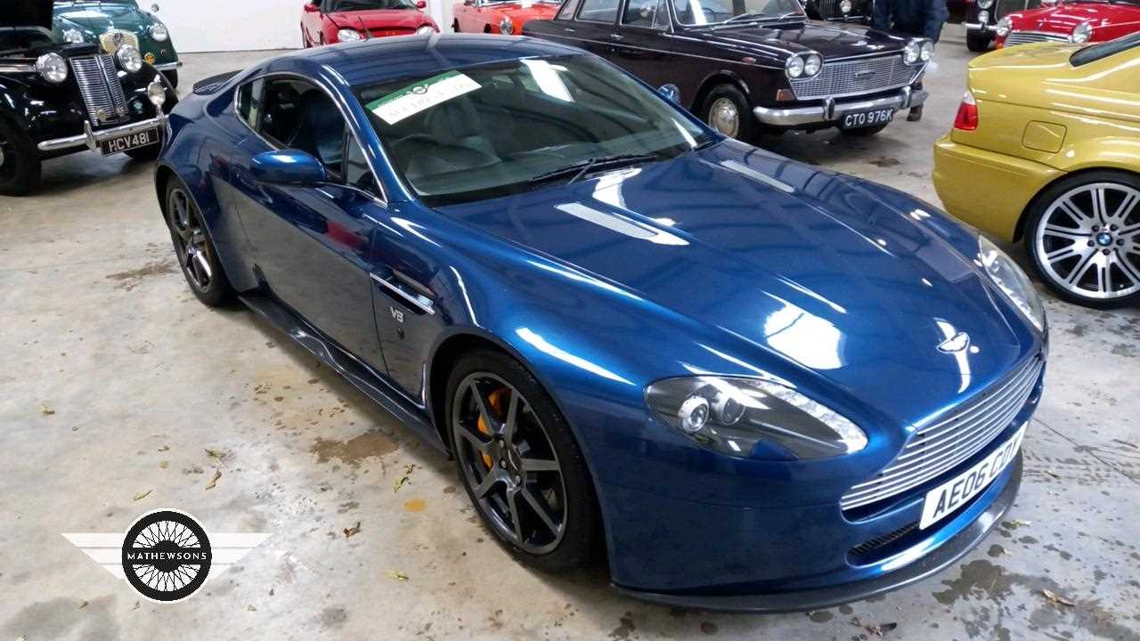 Lot 756 - 2006 ASTON MARTIN VANTAGE V8