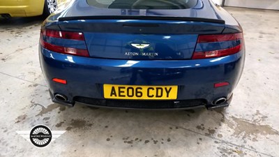 Lot 756 - 2006 ASTON MARTIN VANTAGE V8