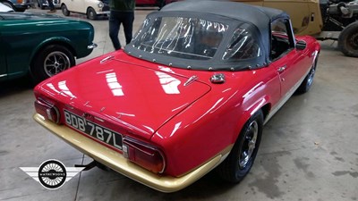 Lot 770 - 1972 LOTUS ELAN DHC SPRINT