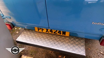 Lot 804 - 1981 BEDFORD CAMPER