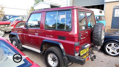 Lot 834 - 1990 TOYOTA LANDCRUISER 2 SWB