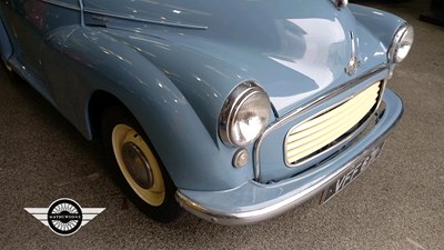 Lot 122 - 1955 MORRIS MINI MINOR