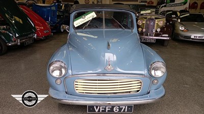 Lot 122 - 1955 MORRIS MINI MINOR