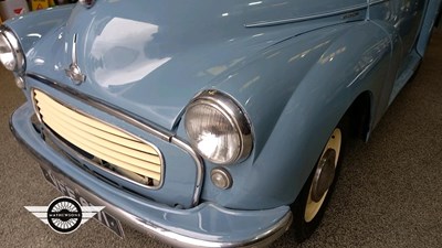 Lot 122 - 1955 MORRIS MINI MINOR