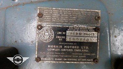 Lot 122 - 1955 MORRIS MINI MINOR