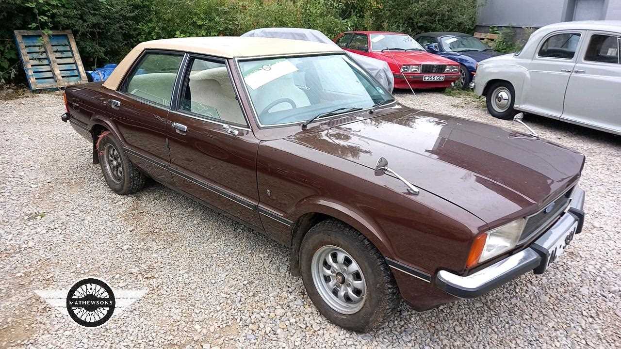 Lot 424 - 1977 FORD CORTINA GHIA