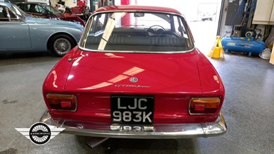 Lot 892 - 1971 ALFA ROMEO GT JUNIOR 1.3