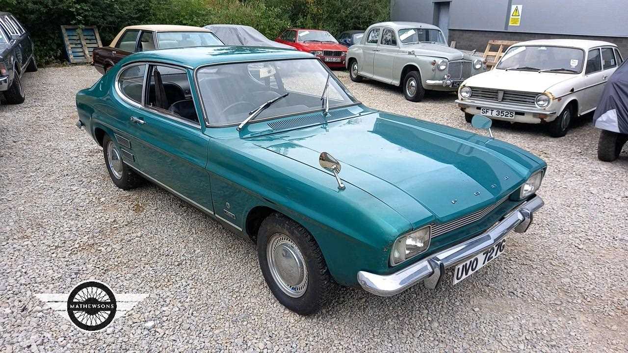 Lot 434 - 1969 FORD CAPRI 1300 XL