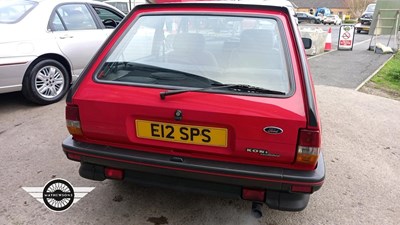 Lot 18 - 1989 FORD FIESTA XR2