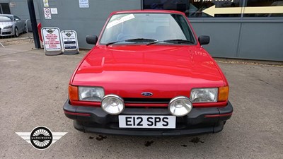 Lot 18 - 1989 FORD FIESTA XR2