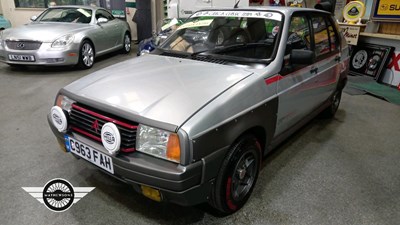 Lot 24 - 1986 CITROEN VISA GT TONIC