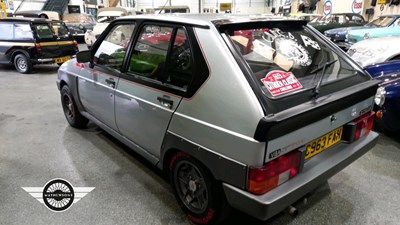 Lot 698 - 1986 CITROEN VISA GT TONIC