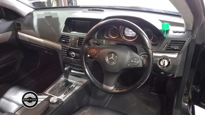 Lot 194 - 2010 MERCEDES-BENZ E250 BLUEEFF-CY SE CGI A