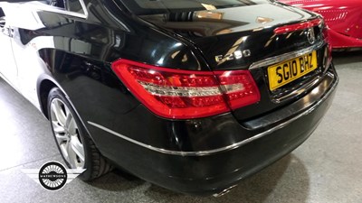 Lot 194 - 2010 MERCEDES-BENZ E250 BLUEEFF-CY SE CGI A