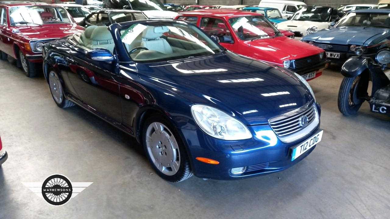 Lot 730 - 2003 LEXUS SC430 AUTO