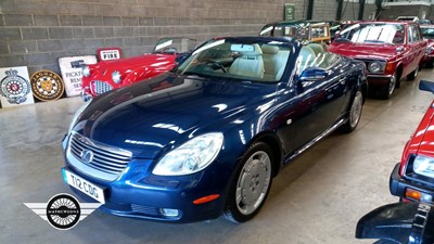 Lot 730 - 2003 LEXUS SC430 AUTO