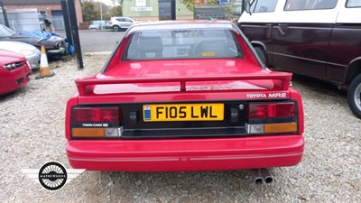 Lot 48 - 1989 TOYOTA MR2