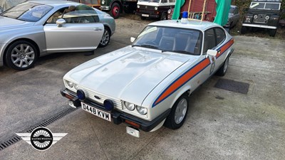 Lot 50 - 1986 FORD CAPRI INJECTION