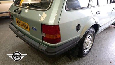 Lot 72 - 1983 FORD ESCORT GL