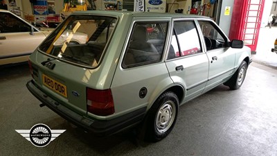 Lot 72 - 1983 FORD ESCORT GL