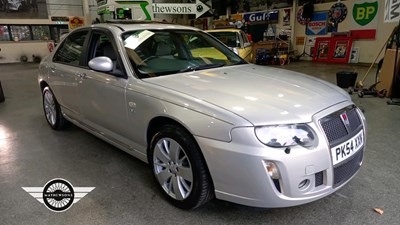 Lot 76 - 2004 ROVER 75 V8 CONTEMPORARY SE A