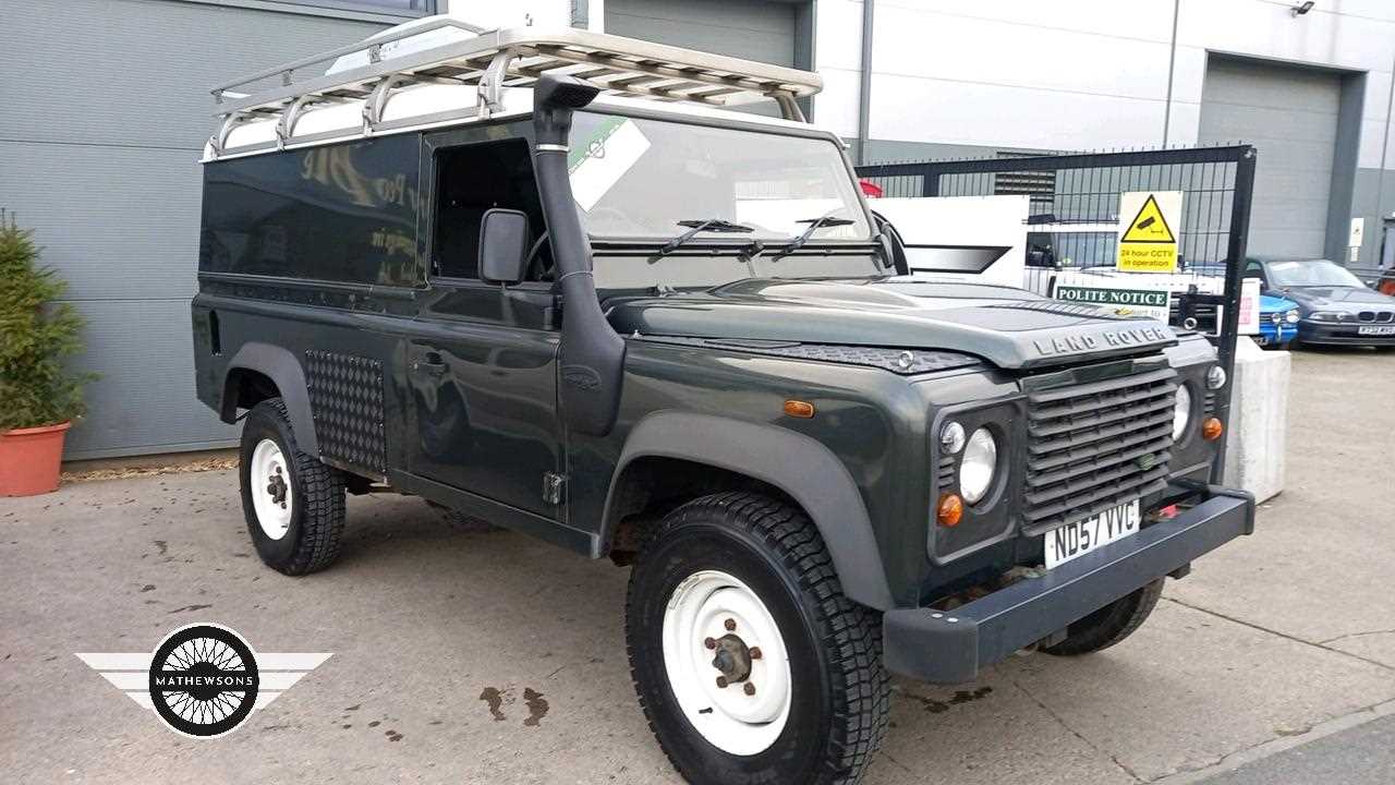 Lot 82 - 2007 LAND ROVER DEFENDER 110 HARD TOP