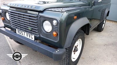 Lot 82 - 2007 LAND ROVER DEFENDER 110 HARD TOP