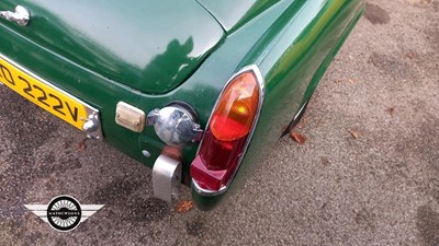 Lot 96 - 1980 MG MIDGET 1500