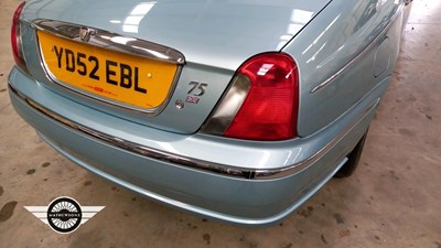 Lot 104 - 2002 ROVER 75 CLUB CDT