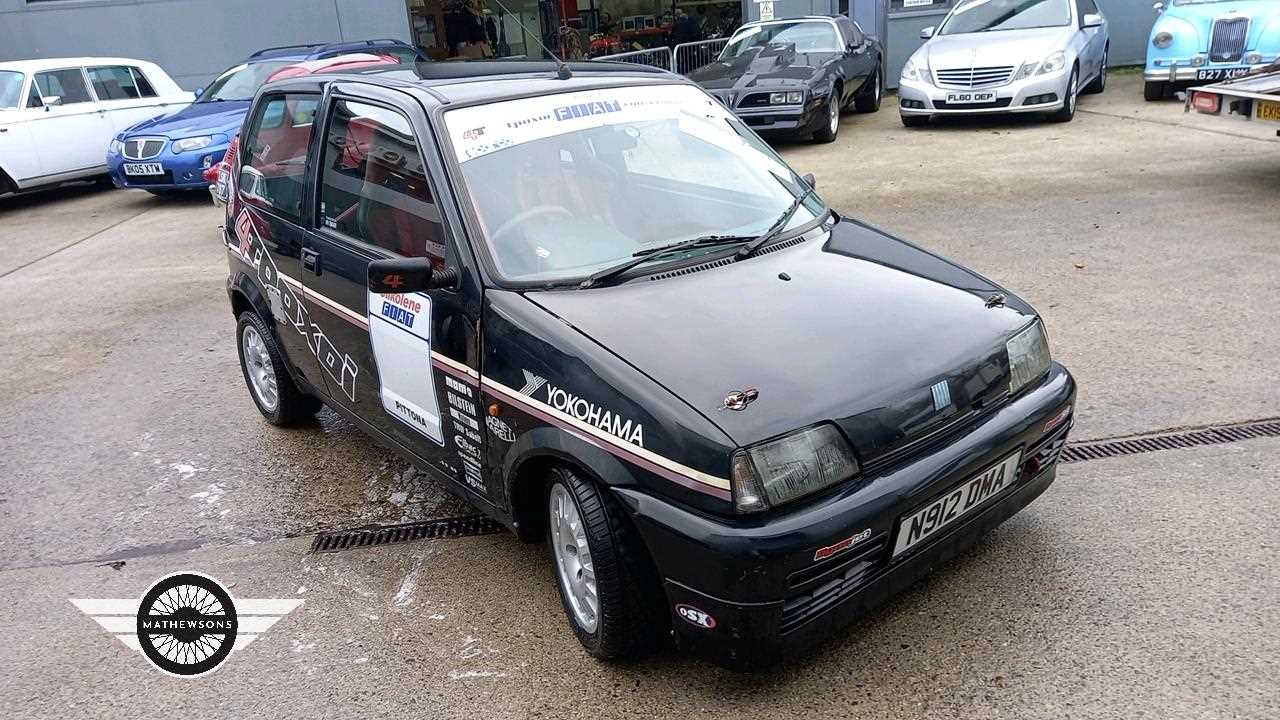 Lot 130 - 1995 FIAT CINQUECENTO SPORTING