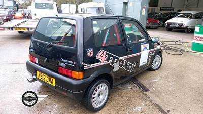 Lot 130 - 1995 FIAT CINQUECENTO SPORTING