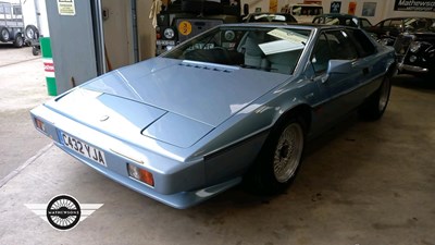 Lot 146 - 1985 LOTUS ESPRIT S3 N/A 2.2