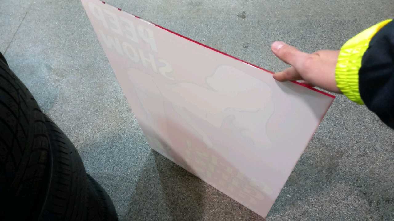 Lot 573 PEEP SHOW SIGN LARGE