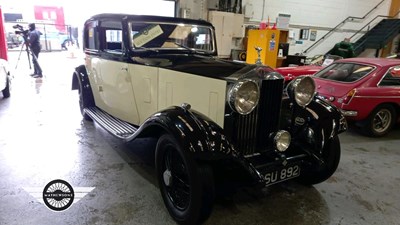 Lot 599 - 1933 ROLLS ROYCE 20/25