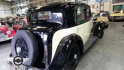 Lot 599 - 1933 ROLLS ROYCE 20/25